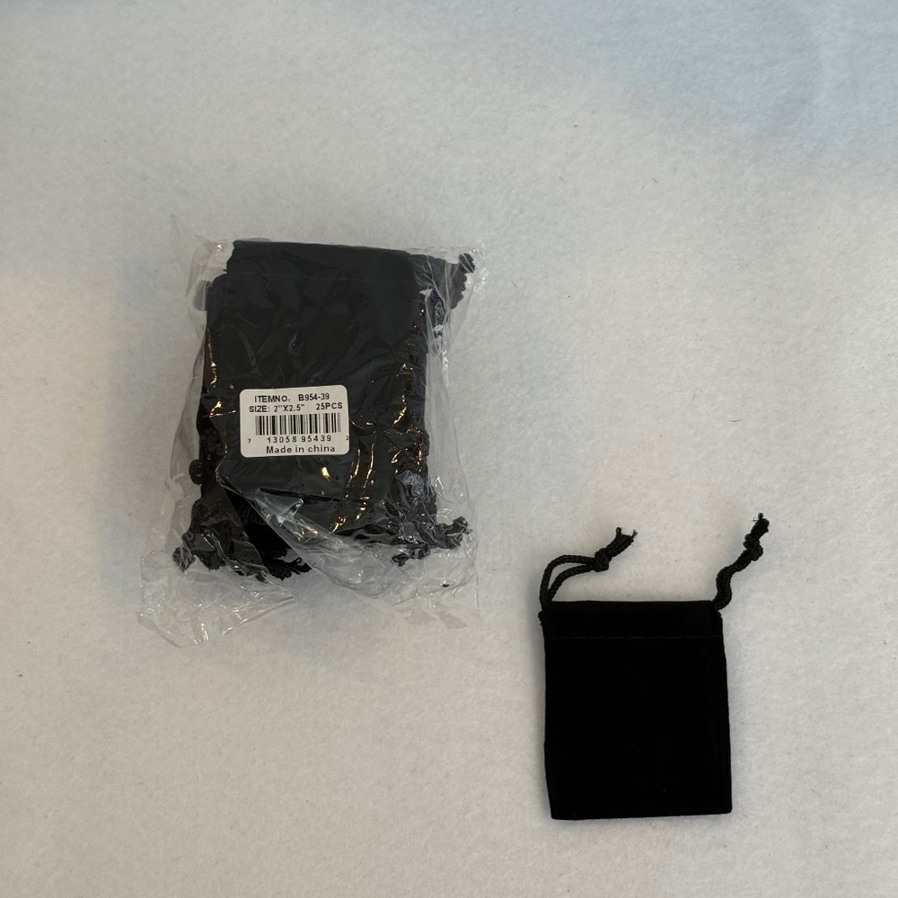 NWT VELVET BAGS